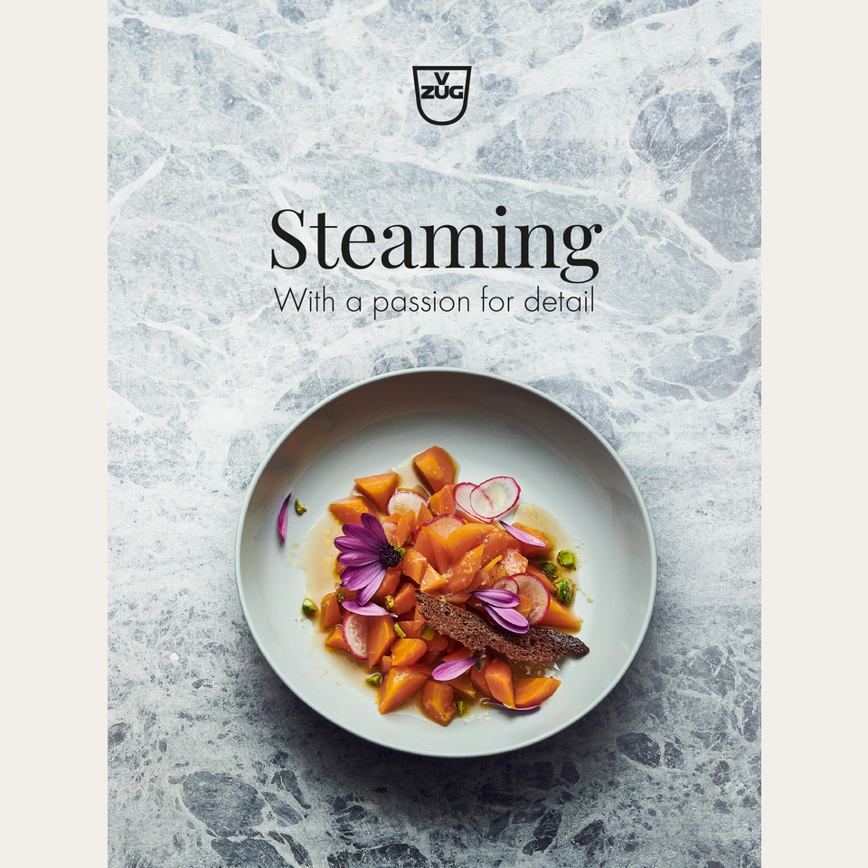 Recipe book «Steaming – With a passion for detail», in French