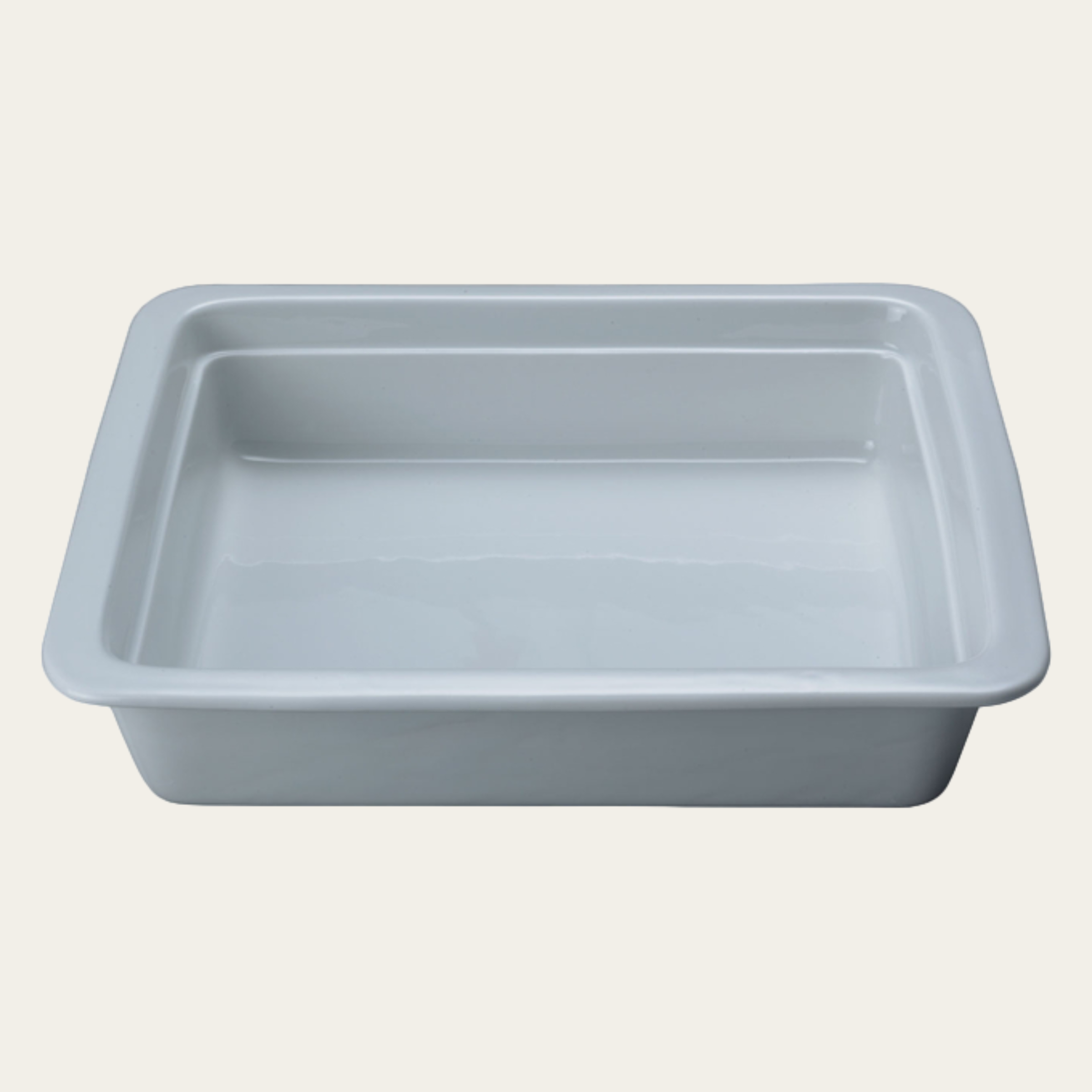 Porcelain dish, 1/2 GN, W 325 x D 265 x H 65 mm