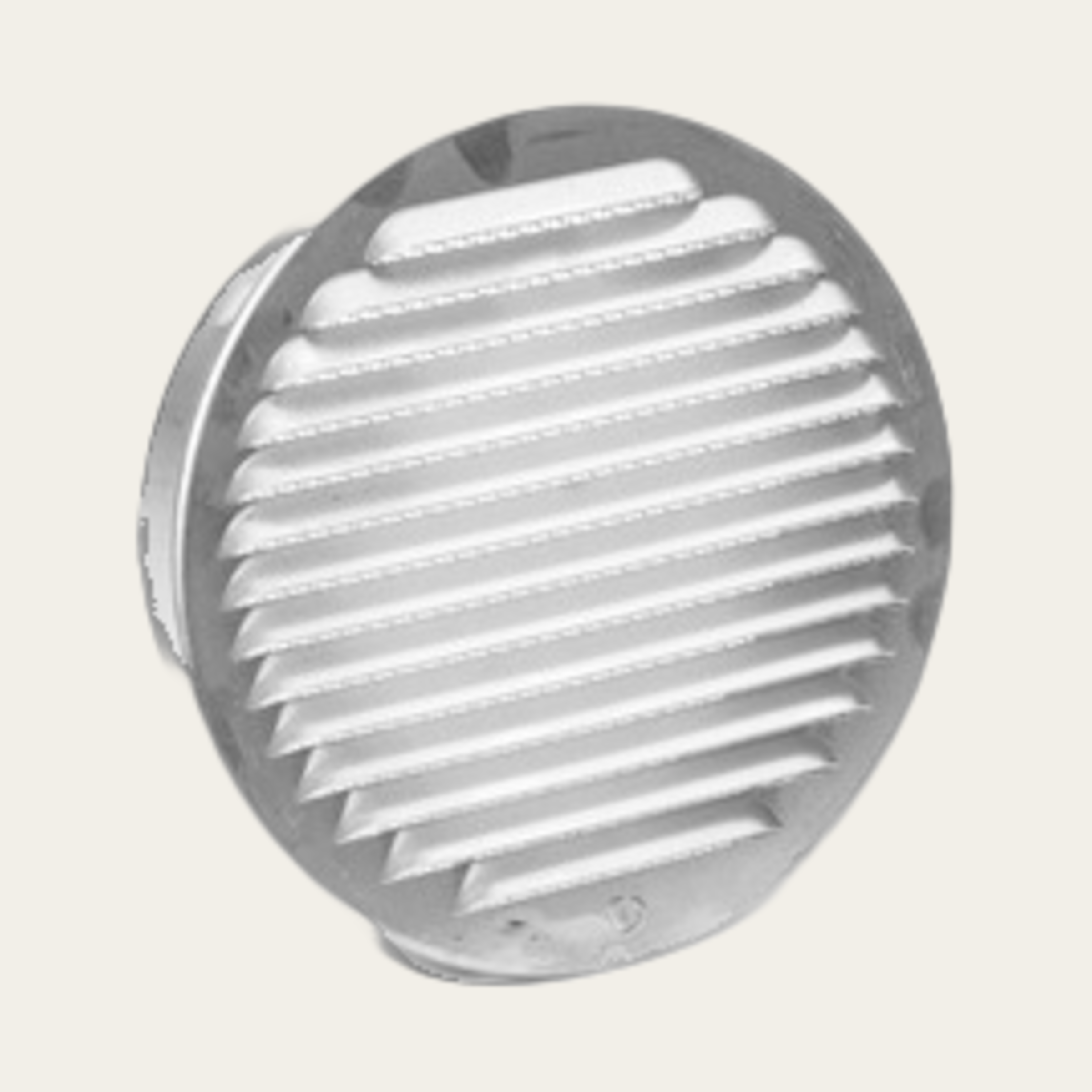 Griglia antipioggia, rotonda, alluminio, ø 150 mm