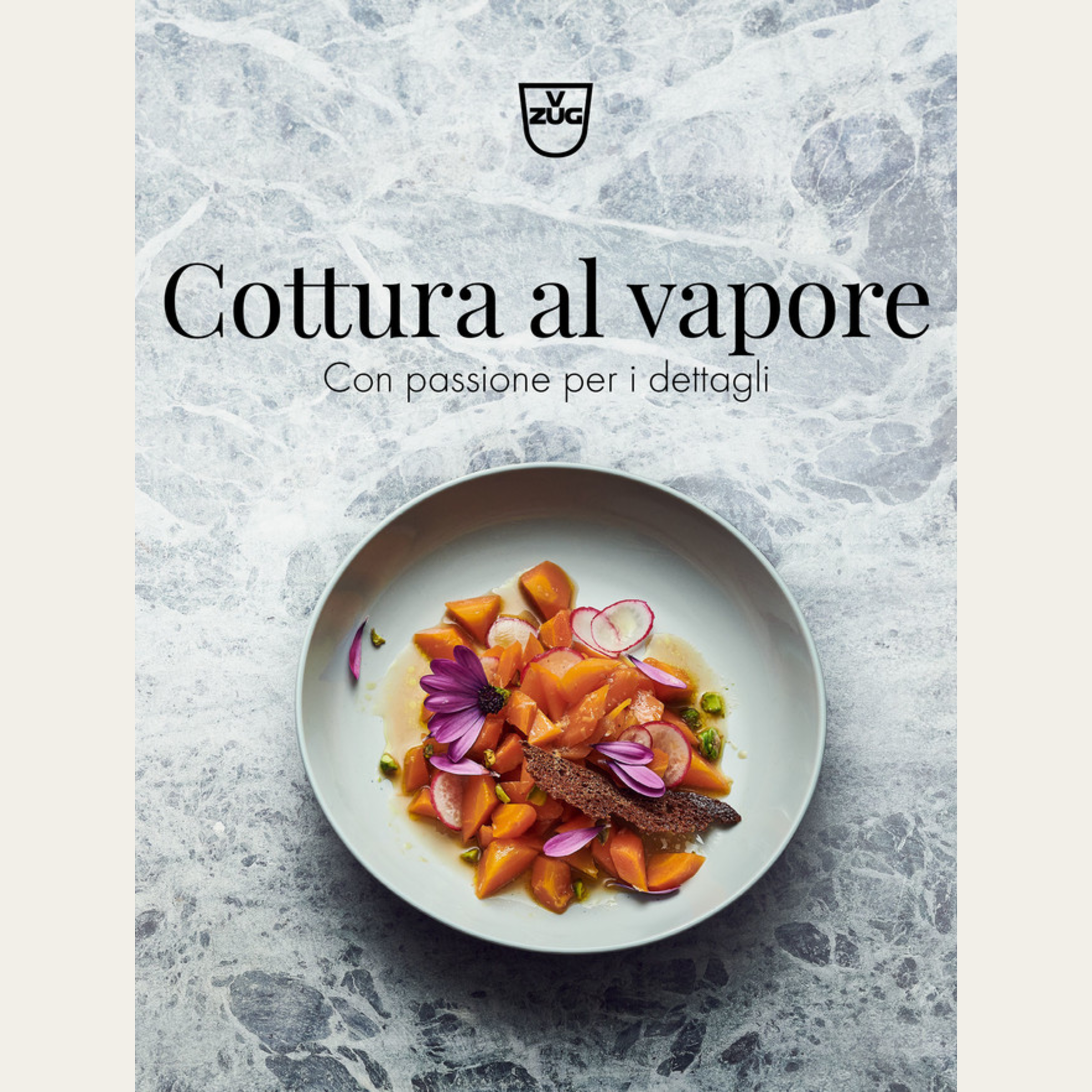 Livre de recettes «La cuisson à la vapeur - Avec la passion du détail», Italien
