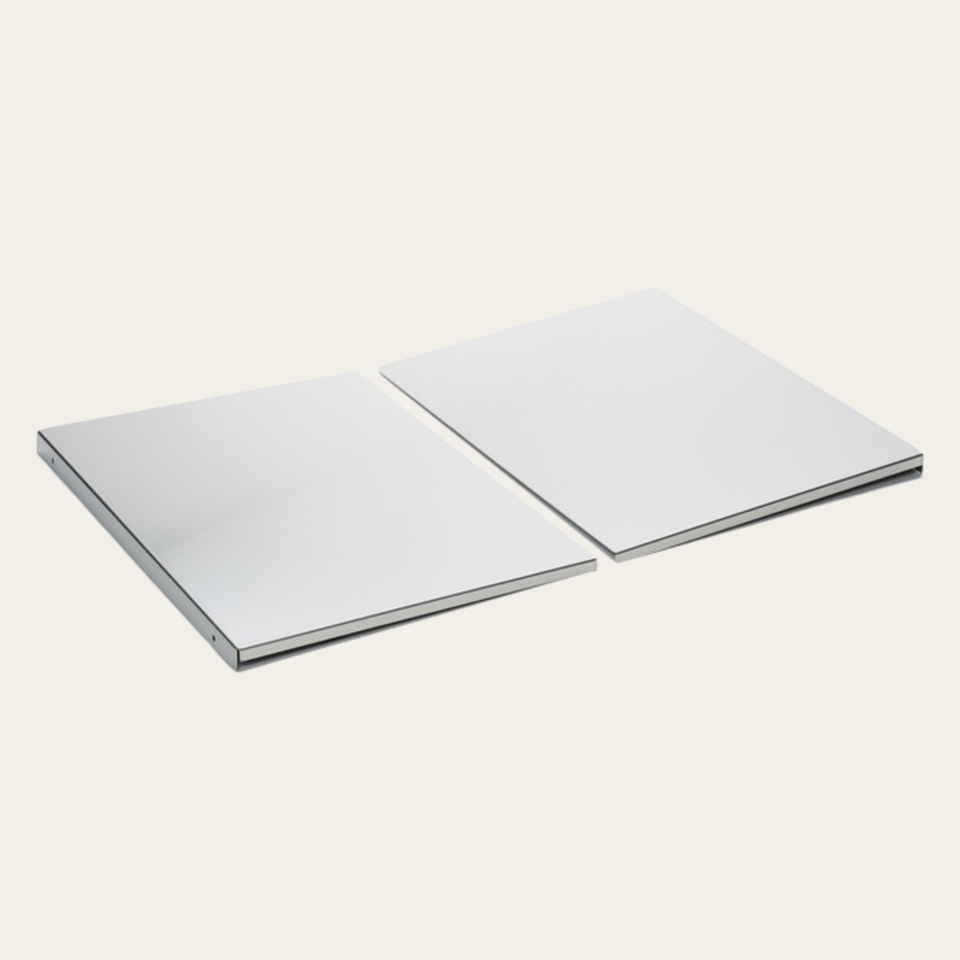 Side-panel protective plate, 1 pair, 330 mm, ChromeClass