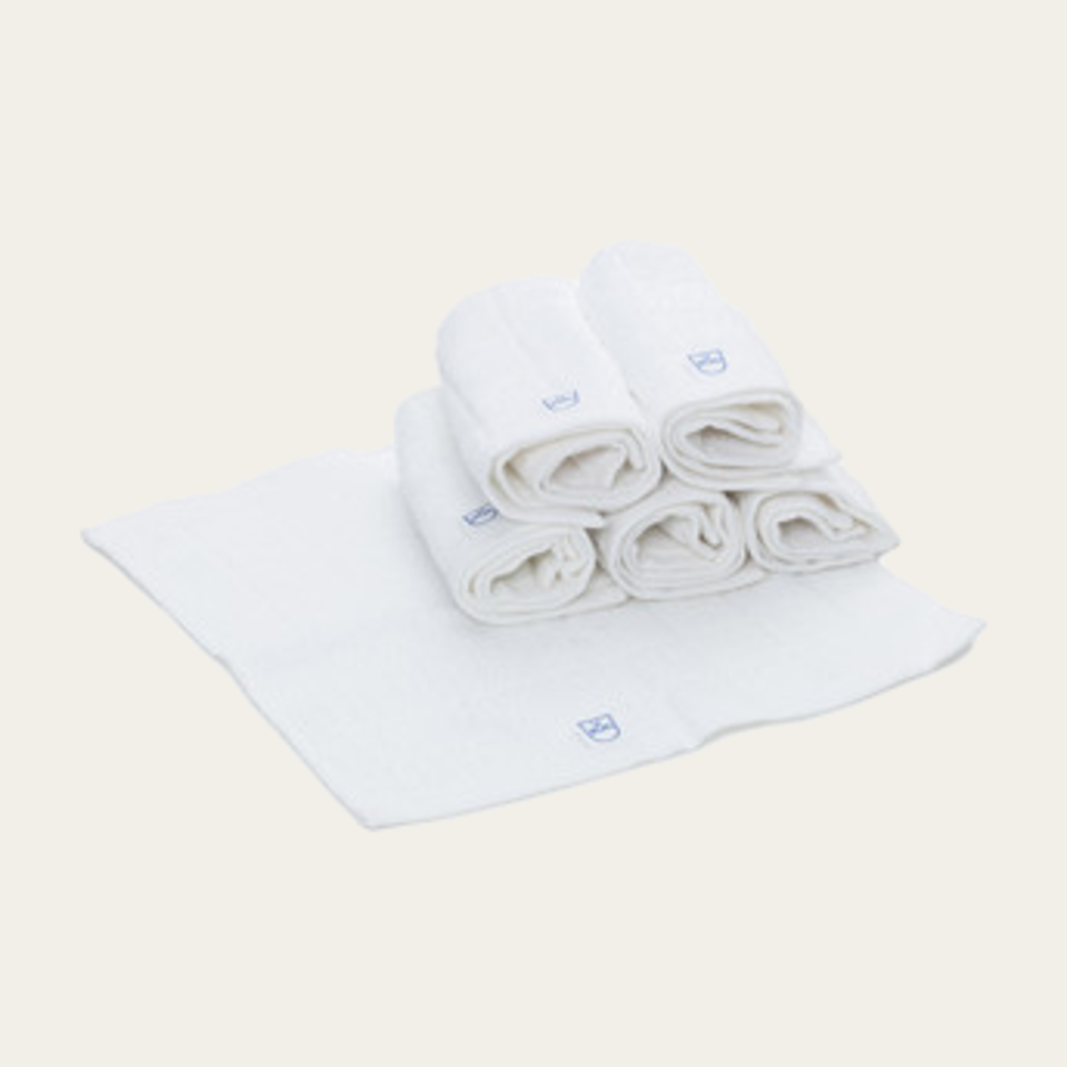 Oshibori 清洁巾，每套 6 件