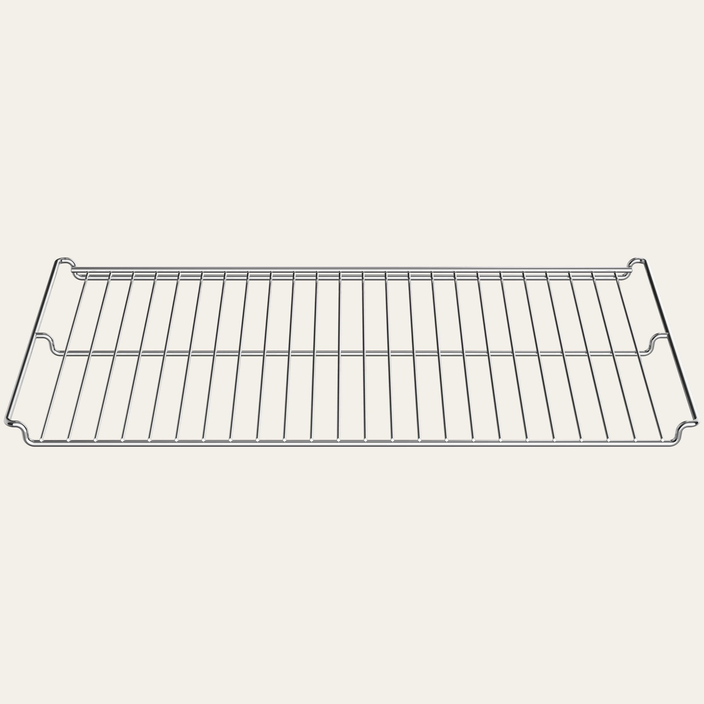 Wire shelf, Stainless steel, W 629 x D 370 mm
