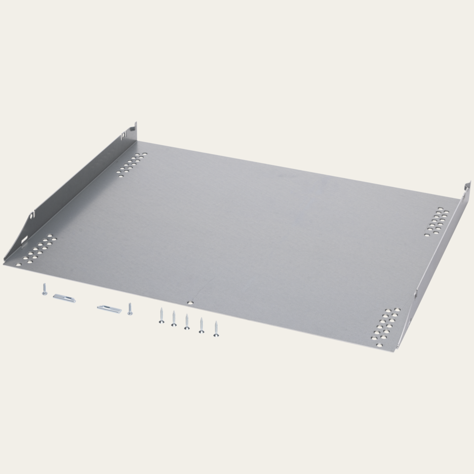 Sliding plate set, width 60 cm, height 1.5 mm