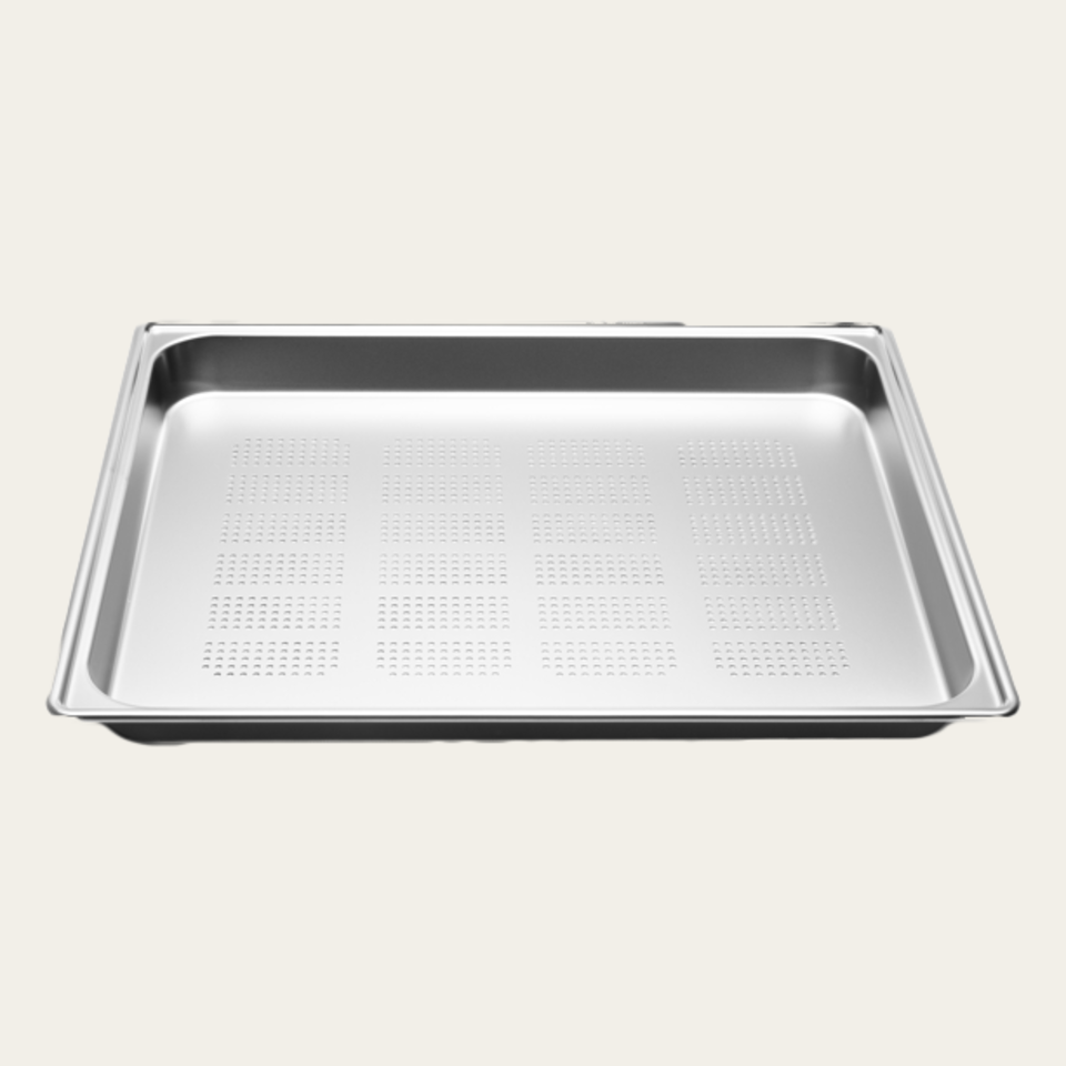 Cooking tray perforated, W 430 x D 370 x H 25 mm