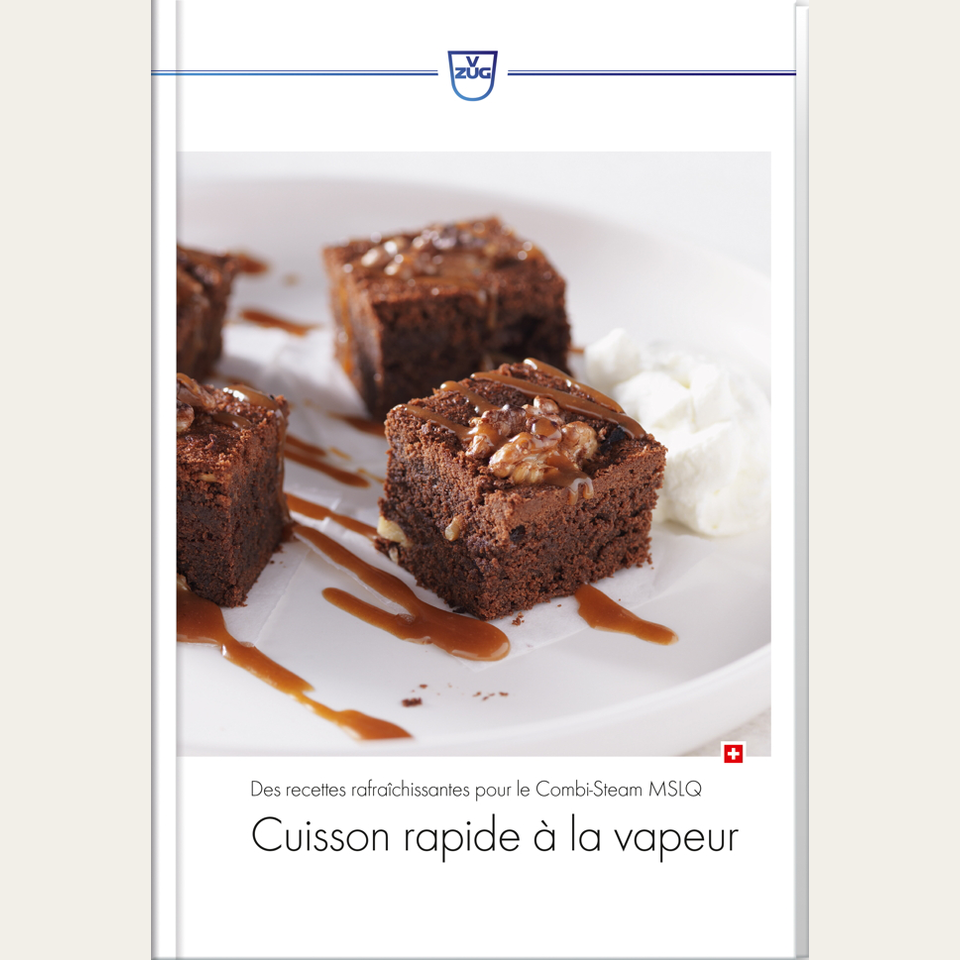 Livre de recettes français 'Cuisson rapide à la vapeur' (CH/Int.)