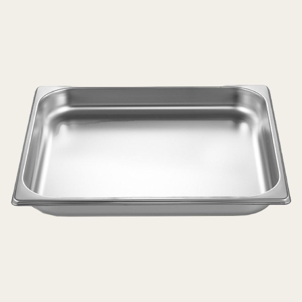 Cooking tray unperforated, 2/3 GN, W 325 x D 354 x H 40 mm