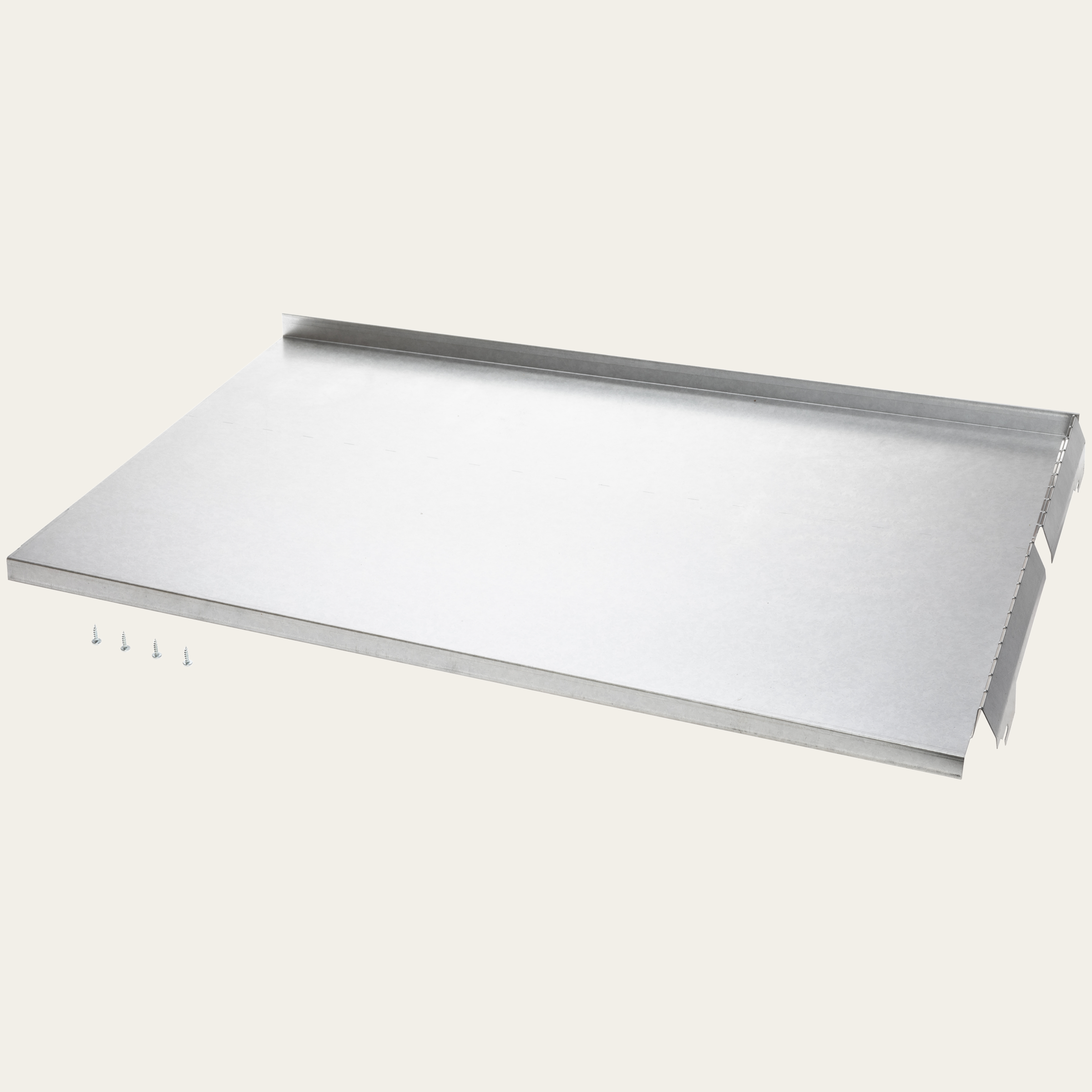 Ventilation protective plate set, niche width 825 mm, without seal